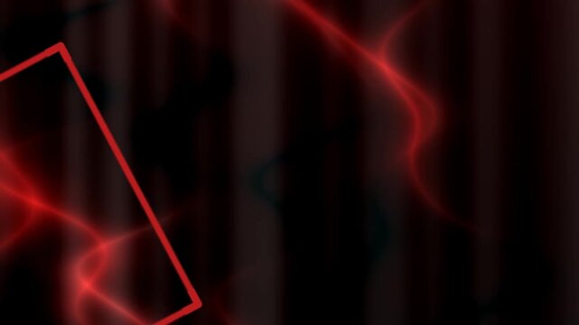 Creating Dynamic Red Light Abstract Shapes in Smooth Motion