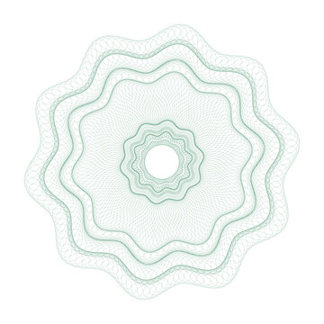 Watermark guilloche. Watermark pattern , Watermark banknote pattern. Banknotes check guilloche lines texture, secure waves patterns and passport paper. Currency banknote guilloche, security certificat