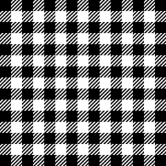 ツイルギンガムチェックの背景イラスト　15&times;15　モノクロ　黒多め　Web