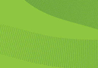 Green Dot Wave Pattern on Abstract Background, Geometric Design