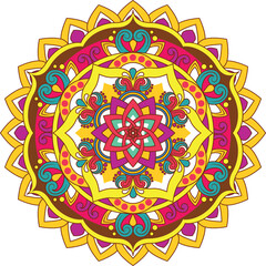 Floral Mandala Design