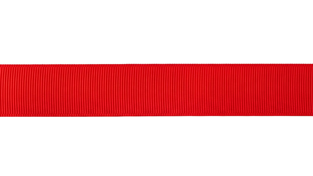 Red Ribbon on Black Background texture