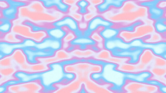 Observing a Smooth Colorful Abstract Pattern in Soft Pastel Tones