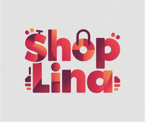 Shop Lina logo design © Dani