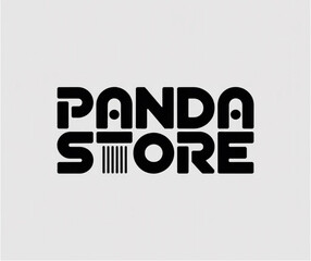 panda store logo design © Dani