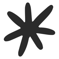 Fototapeta premium Silhouette of a tree leaf