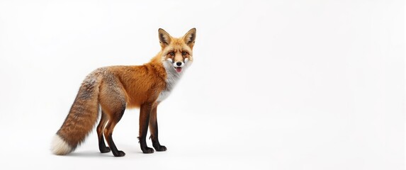 Obraz premium Wild fox in habitat