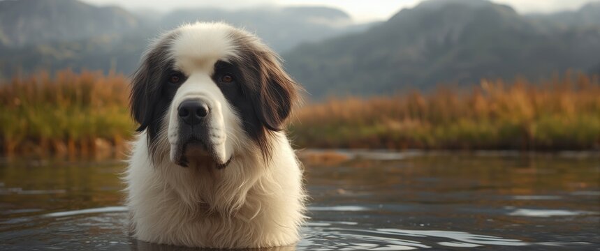 Purebred Newfoundland Dog