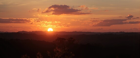 Observing sunrise, the start of morning, sunlight, fresh start