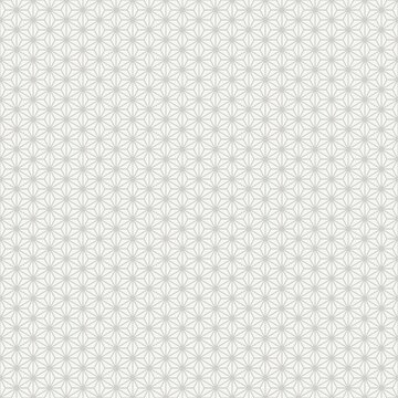 Seamless Japanese Asanoha geometric pattern in soft neutral beige tones