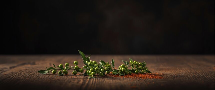 A Piperaceae flowering vine cultivated for its peppercorn fruit, often dried for culinary use