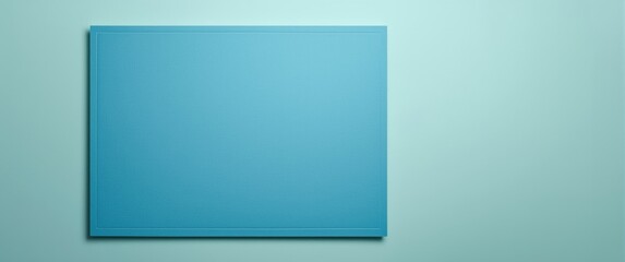 Fototapeta premium Texture overview of blue colour paper (poster board)