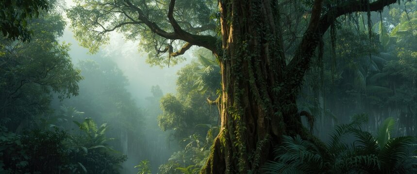Rainforest in the Tropics
