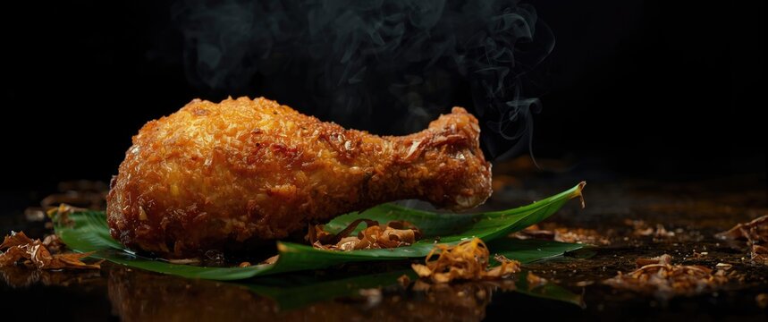 How to avoid bad smell from fast food chicken and pandan fried in rancid oil
