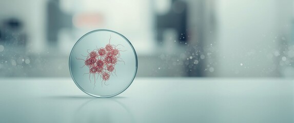 Microscopic view of Micro-bacterium tuberculosis (TB) showing Positive Acid fast bacilli (AFB 3+) in sputum sample