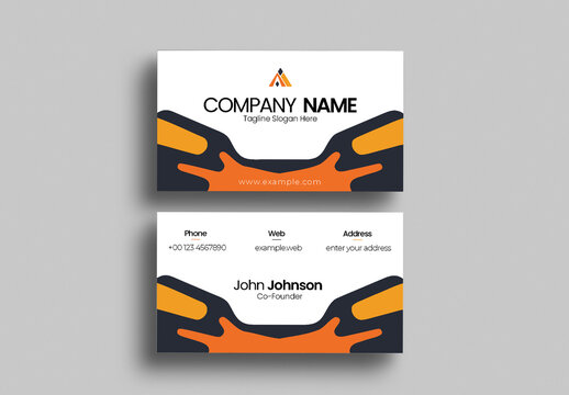 Company Business Card Template
