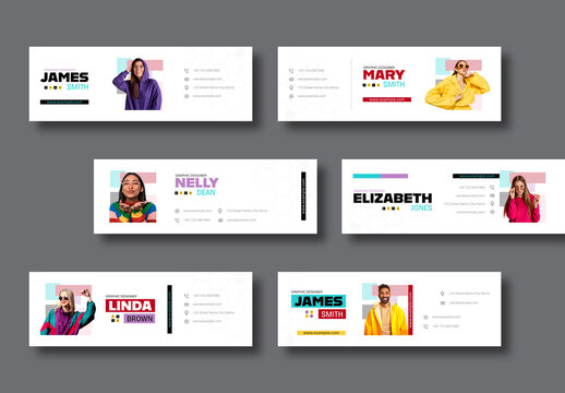 Corporate Email Signature Design Template