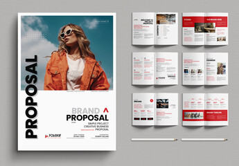 Proposal Template for Corporate Presentation Layout