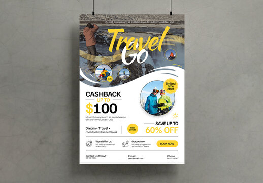 Travel Go Flyer Template