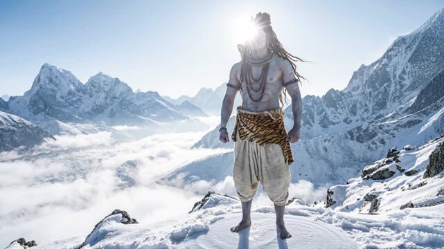 Maha Shivratri, a Hindu festival celebrated of Shiva Lord	
