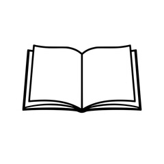 Simple Open Book Design