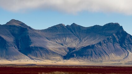 Dramatic landscape of Iceland