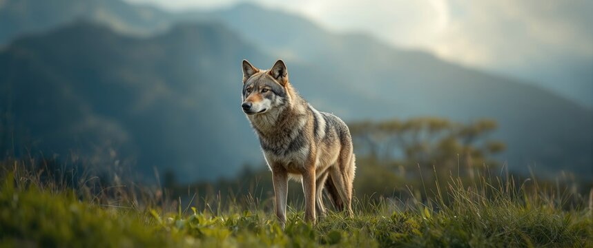 Alpine reservation home to European Wolf
