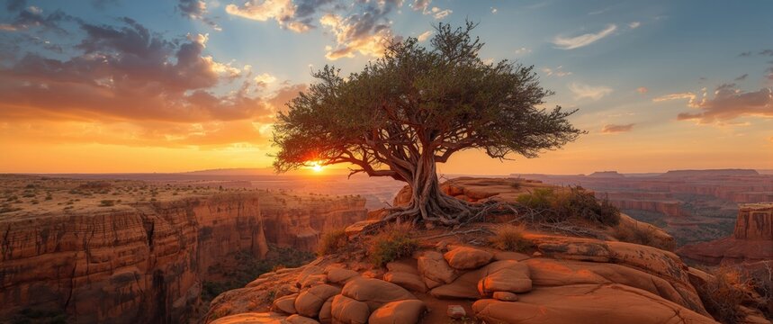 Marafa Canyon Tree, Kenya