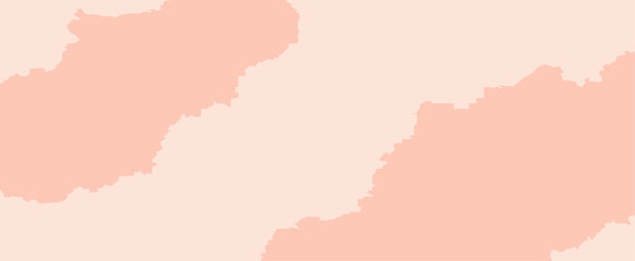 Obraz premium Soft Peach and Pale Pink Abstract Vector Background with Organic Shapes