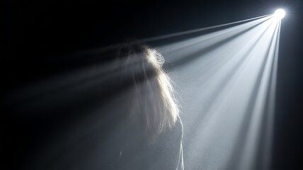 Obraz premium light in the rain