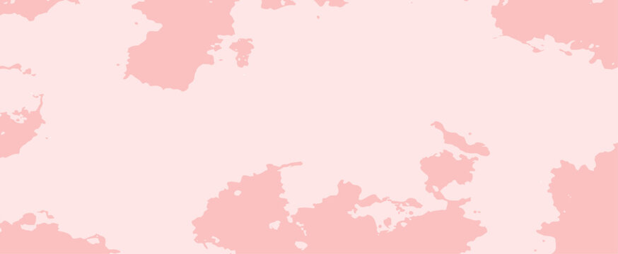 Pale pink and blush abstract grunge texture background vector Subtle watercolor paint blots pattern for modern design elements