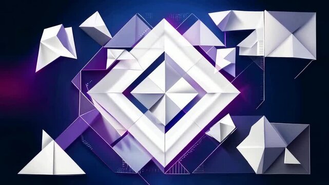 abstract background with diamond