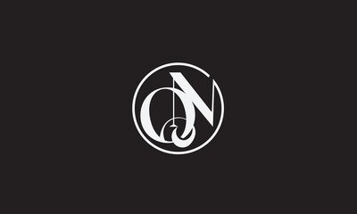 QN, NQ , N , Q , Abstract Letters Logo Monogram