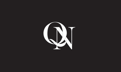QN, NQ , N , Q , Abstract Letters Logo Monogram