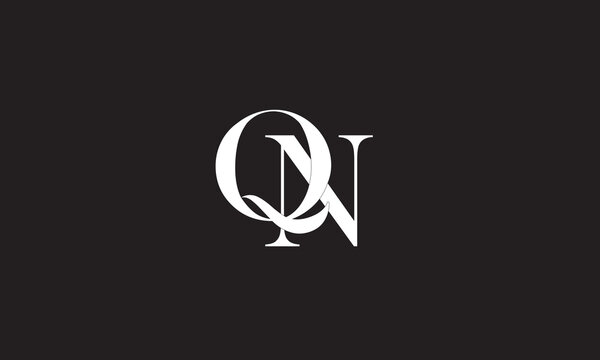 QN, NQ , N , Q , Abstract Letters Logo Monogram