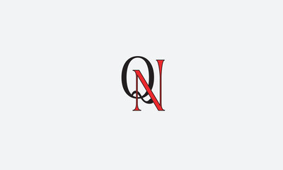 QN, NQ , N , Q , Abstract Letters Logo Monogram