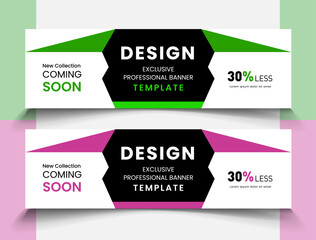 modern Billboard design concept sample idea