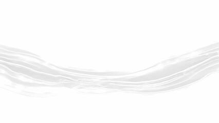Soft White Abstract Wave Background Texture