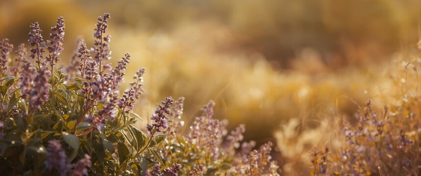 Background featuring Salvia microphylla bush texture