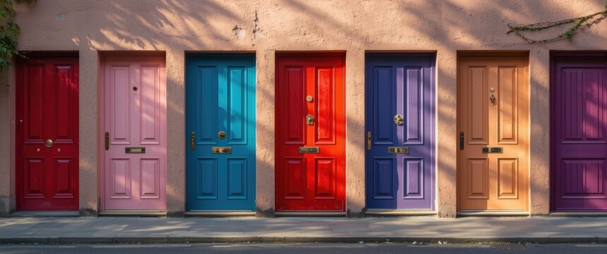 Colorful Doors of England