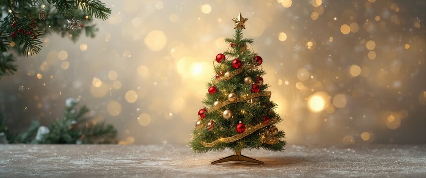 Christmas-themed Fir-tree spruce