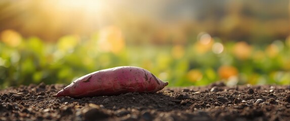 Sweet potatoes cultivated in Korea