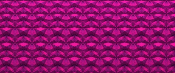 Obraz premium continuous geometric rhombus design