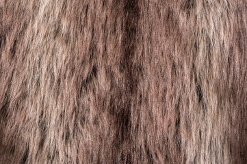 Brown fur creating a soft background for design and decor