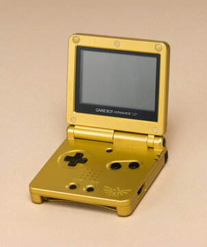 Nintendo Game Boy Advance SP Super Pocket console from 2003