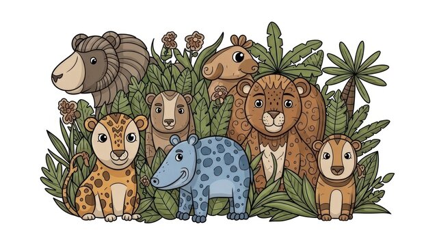 Jungle animals