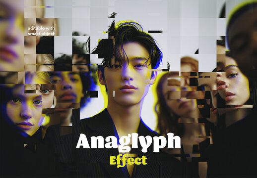 Anaglyph Photo Effect 