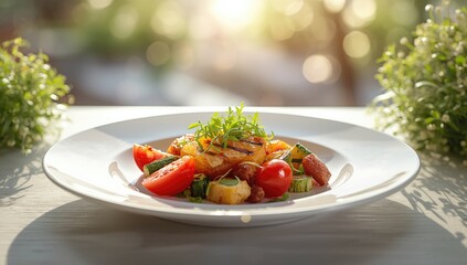 Assorted grilled vegetables, highlighting nutrient preservation, World Vegetable Day
