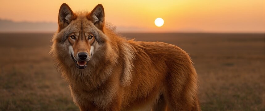 Known as the short-tailed golden dog in Greek, the maned wolf is a dog-like predator active at night and dusk, resting in daylight