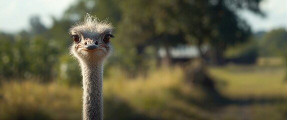 Large bird that cannot fly